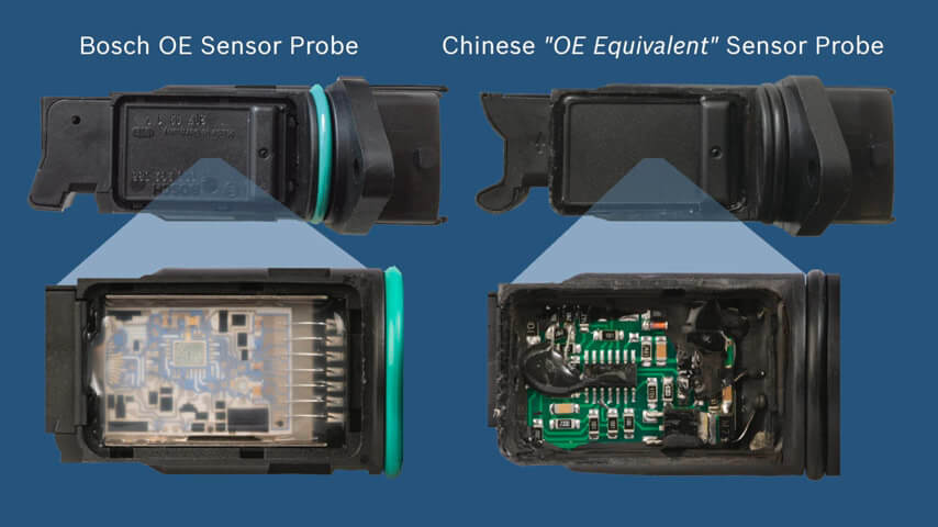 Bosch Maf Sensors vs Cheap Chinese Maf Sensors sold on some auction web sites