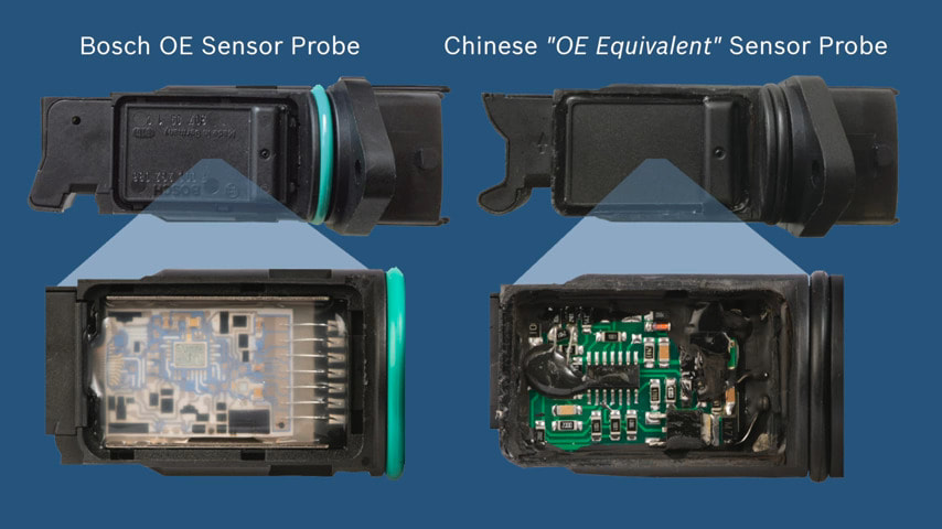 Bosch Maf Sensors vs Cheap Chinese Maf Sensors sold on some auction web sites